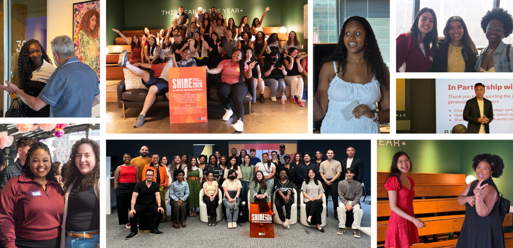 Shine recap photo collage